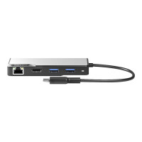 Produktbild för ALOGIC USB-C Fusion MAX 6-in-1 Hub V2 - dockningsstation - USB-C 3.1 Gen 1 - VGA, HDMI - 1GbE