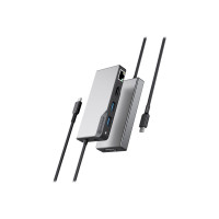 Produktbild för ALOGIC USB-C Fusion MAX 6-in-1 Hub V2 - dockningsstation - USB-C 3.1 Gen 1 - VGA, HDMI - 1GbE