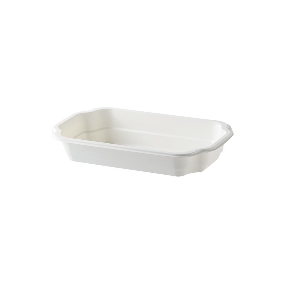 Produktbild för DUNIform 1-fack takeaway PP vit 246/fp