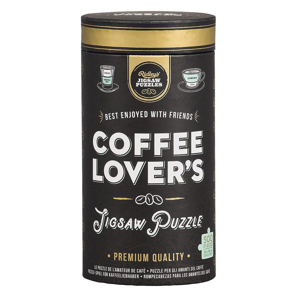 Produktbild för Pussel Coffee Lover  - 500 bitar i tub