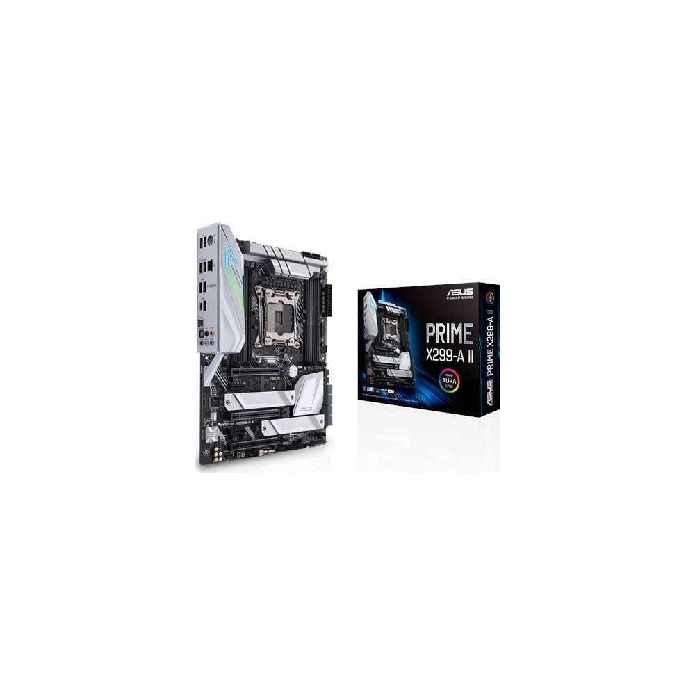 Produktbild för ASUS PRIME X299-A II - moderkort - ATX - LGA2066 Socket - X299