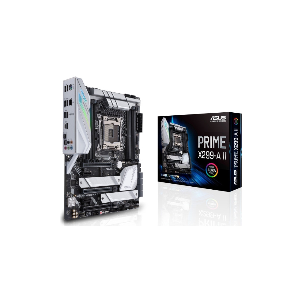 Produktbild för ASUS PRIME X299-A II - moderkort - ATX - LGA2066 Socket - X299