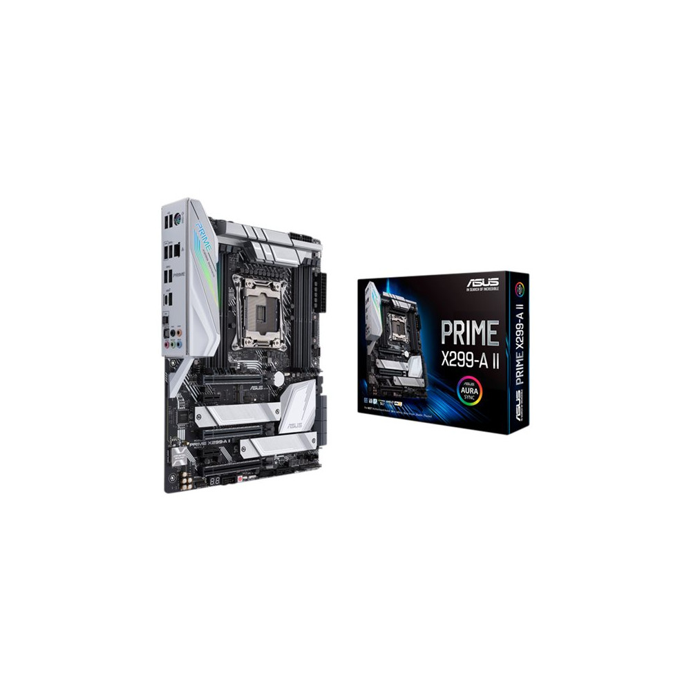 Produktbild för ASUS PRIME X299-A II - moderkort - ATX - LGA2066 Socket - X299