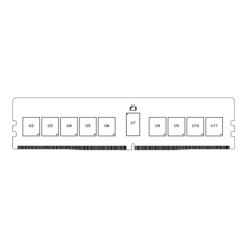 Crucial Micron - DDR4 - modul - 32 GB - DIMM 288-pin - 2933 MHz / PC4-23400 - registrerad