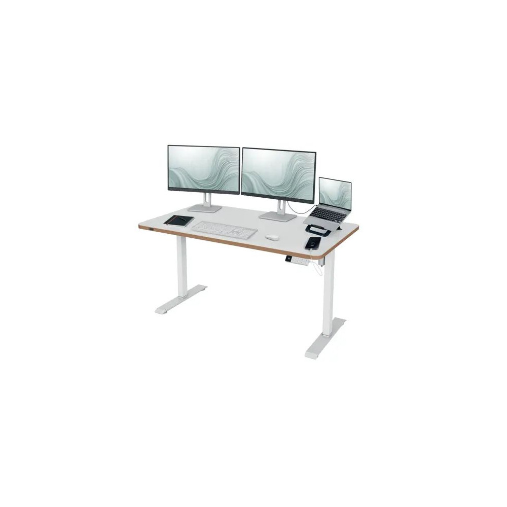 Produktbild för Leitz Ergo elektriskt höj- och sänkbart skrivbord 140 x 80 c...