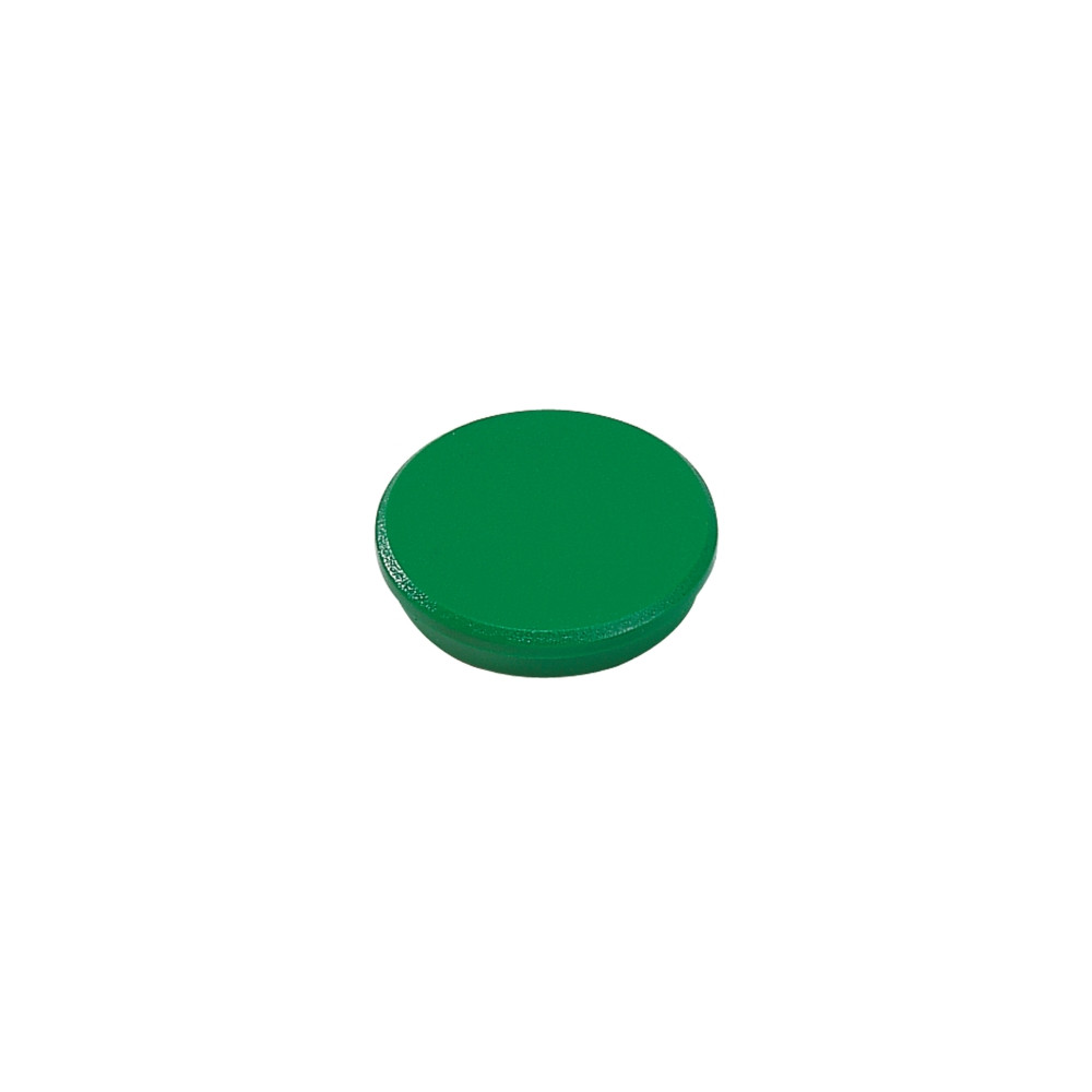 Produktbild för Magneter, Dahle 95532, rund, plast, Ø: 32 mm, grøn, pakke me...