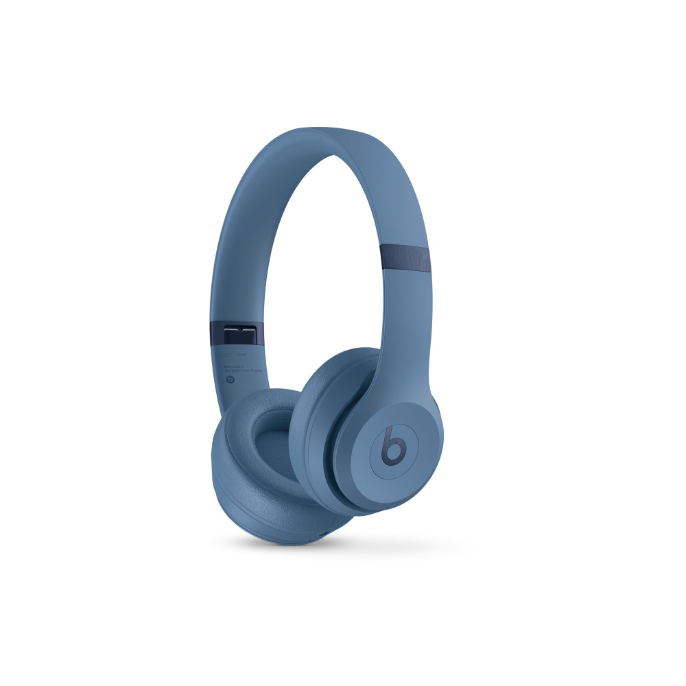 Produktbild för Beats Solo 4 - hörlurar med mikrofon - 3,5 mm kontakt, USB-C