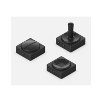 Produktbild för Microsoft Adaptive Joystick Button - Hjälpmedelshandkontroll - trådlös, kabelansluten - Bluetooth