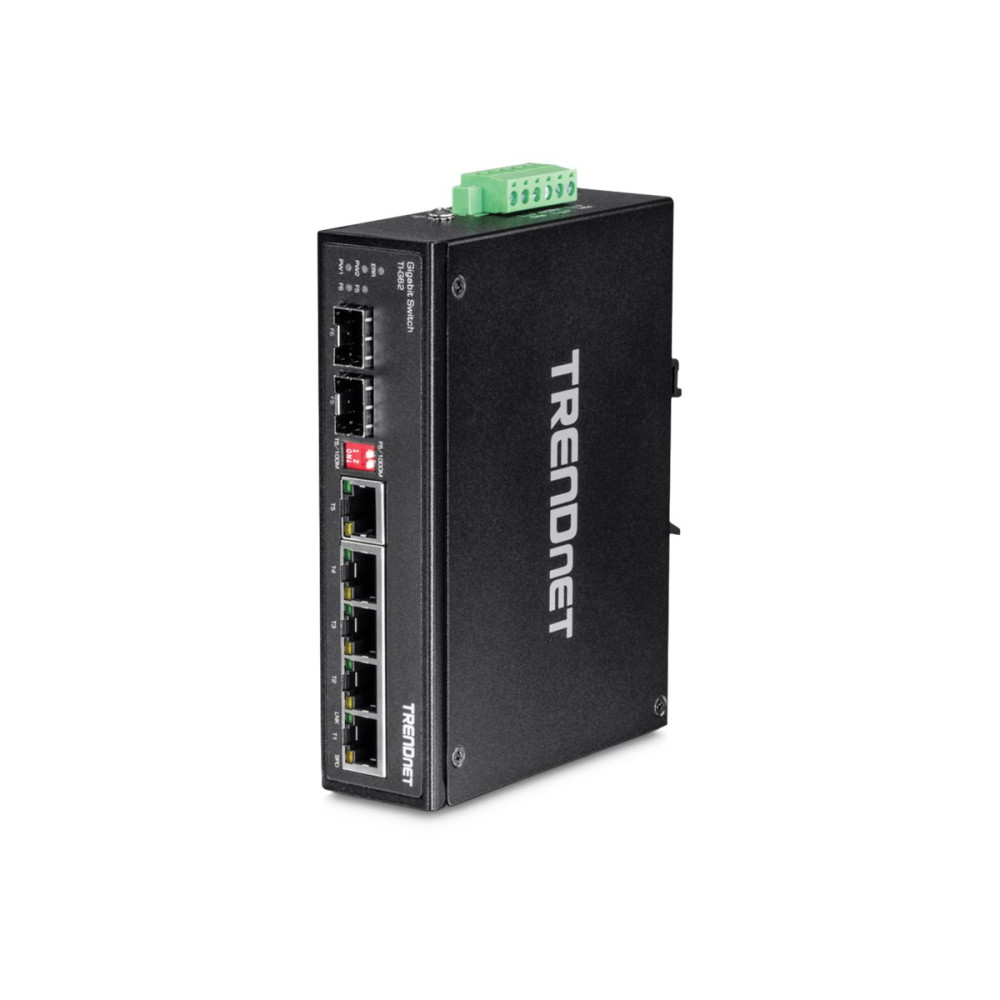 Produktbild för TRENDnet TI-G62 - switch - 6 portar - ohanterad - TAA-kompatibel