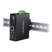 Produktbild för TRENDnet TI-PF11SFP - fibermediekonverterare - 10Mb LAN, 100Mb LAN, 1GbE - TAA-kompatibel