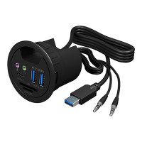 Produktbild för ICY BOX IB-HUB1404A - hubb - 3 portar