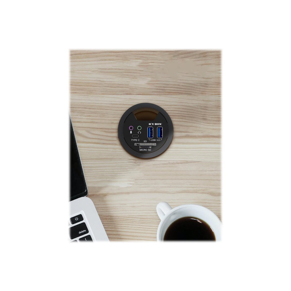 Produktbild för ICY BOX IB-HUB1404A - hubb - 3 portar