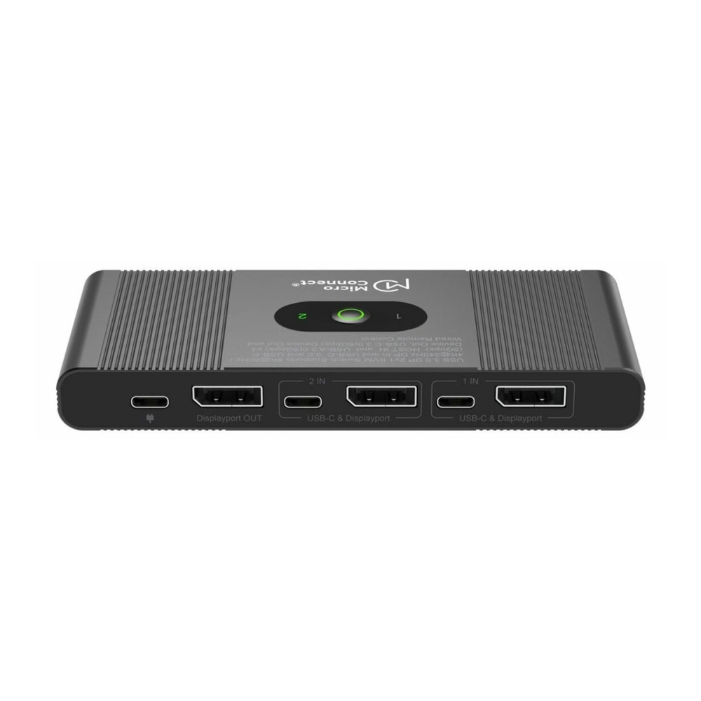 Produktbild för MicroConnect - KVM / video / ljud växeln - 2 portar