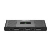 Produktbild för MicroConnect - KVM / video / ljud växeln - 2 portar