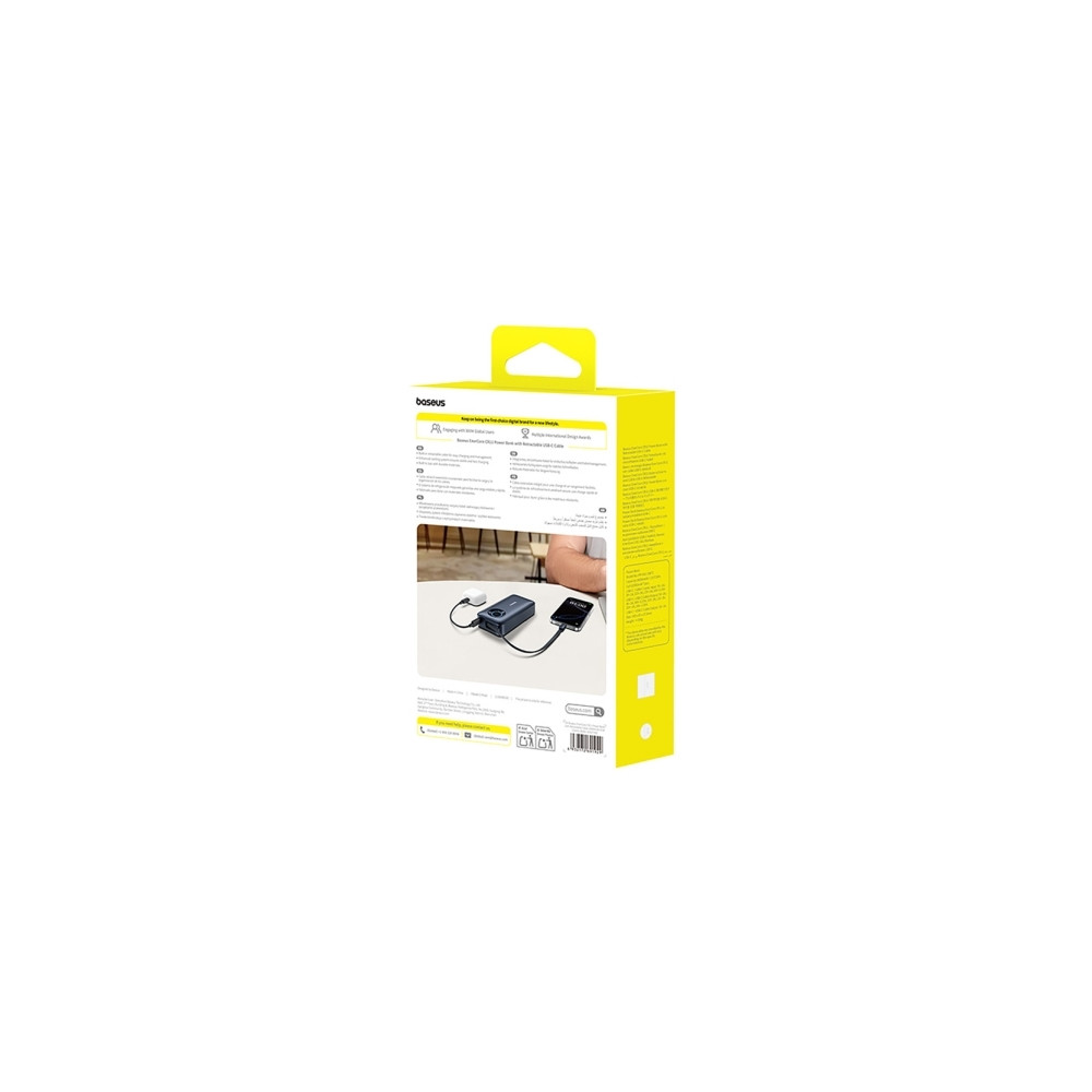 Produktbild för Baseus E0027H00, 20000 mAh, Litium Polymer (LiPo), 67 W, Blå