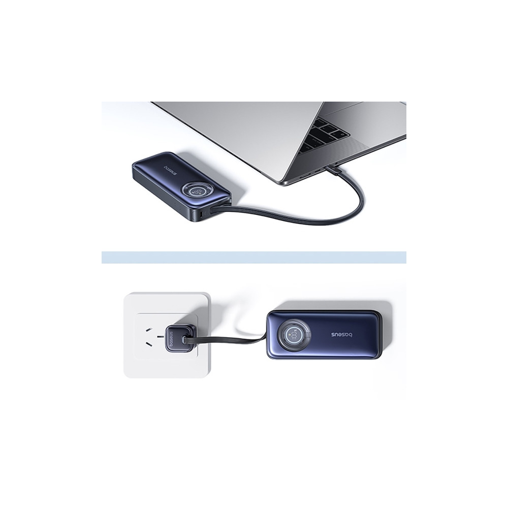 Produktbild för Baseus E0027H00, 20000 mAh, Litium Polymer (LiPo), 67 W, Blå