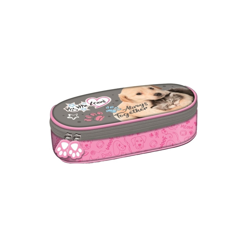 Produktbild för St. Majewski pennfodral med lock oval PC1 My Little Friend k...