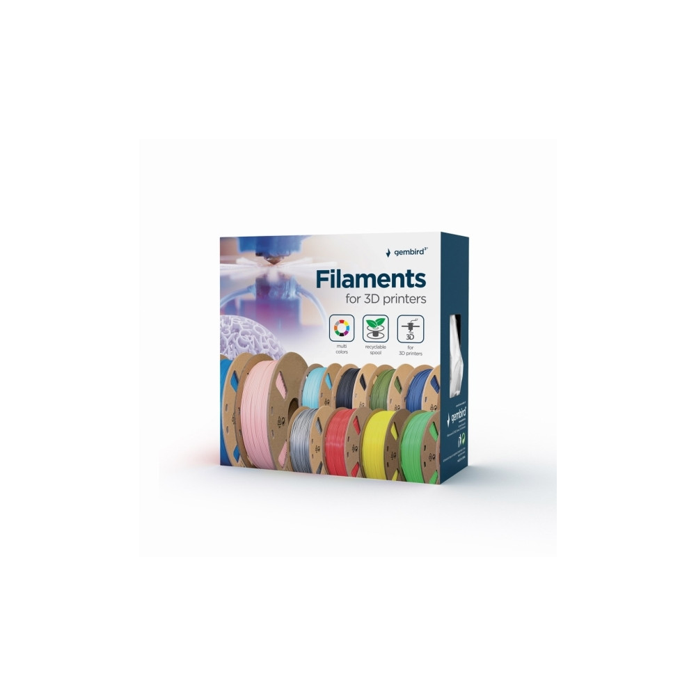 Produktbild för Gembird - naturligt trä - PLA/trä filament