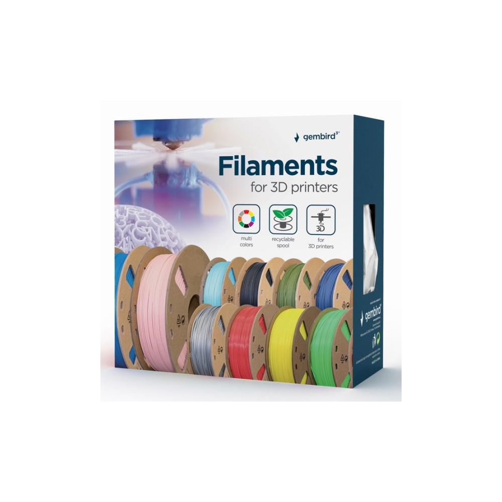 Produktbild för Gembird - naturligt trä - PLA/trä filament