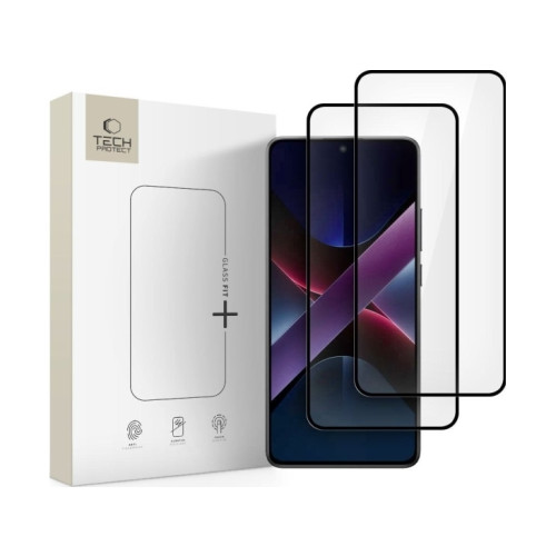 Spigen Spigen härdat glas TECH-PROTECT GLASS FIT+ 2-pack till XIAOM...