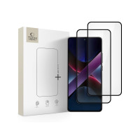 Produktbild för Spigen härdat glas TECH-PROTECT GLASS FIT+ 2-pack till XIAOM...