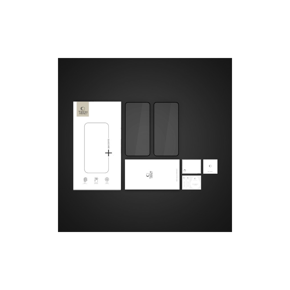 Produktbild för Spigen härdat glas TECH-PROTECT GLASS FIT+ 2-pack till XIAOM...