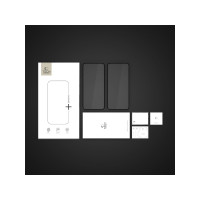 Produktbild för Spigen härdat glas TECH-PROTECT GLASS FIT+ 2-pack till XIAOM...