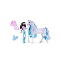 Produktbild för Unicorn Academy Docka & Enhörning V2