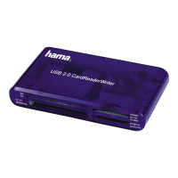 Produktbild för Hama USB 2.0 30 in 1 CardReaderWriter - kortläsare - USB 2.0