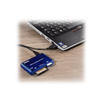 Produktbild för Hama USB 2.0 30 in 1 CardReaderWriter - kortläsare - USB 2.0
