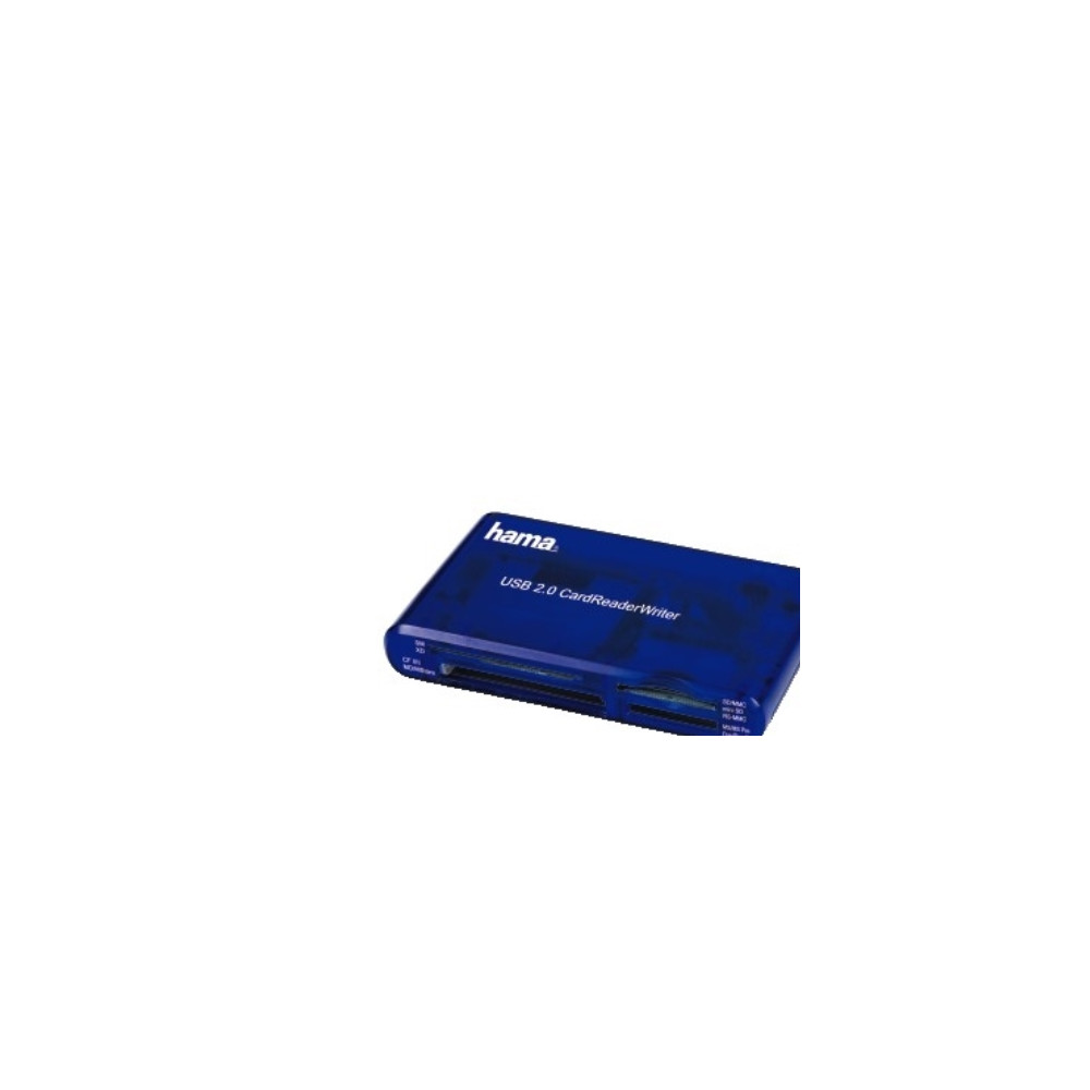 Produktbild för Hama USB 2.0 30 in 1 CardReaderWriter - kortläsare - USB 2.0