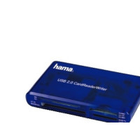 Produktbild för Hama USB 2.0 30 in 1 CardReaderWriter - kortläsare - USB 2.0