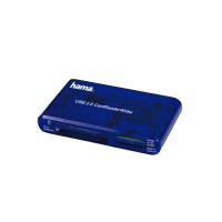 Produktbild för Hama USB 2.0 30 in 1 CardReaderWriter - kortläsare - USB 2.0