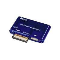 Produktbild för Hama USB 2.0 30 in 1 CardReaderWriter - kortläsare - USB 2.0