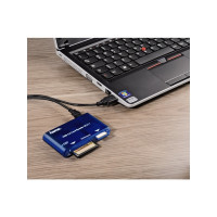 Produktbild för Hama USB 2.0 30 in 1 CardReaderWriter - kortläsare - USB 2.0