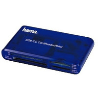 Produktbild för Hama USB 2.0 30 in 1 CardReaderWriter - kortläsare - USB 2.0