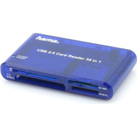 Produktbild för Hama USB 2.0 30 in 1 CardReaderWriter - kortläsare - USB 2.0