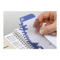 Produktbild för Notesbog Oxford My Colours, A4, ternet 5 x 5 mm, 90 ark, 90...