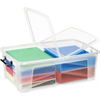 Produktbild för Förvaringslåda CEP® Strata 50 l, HxBxL 24,1 x 45 x 69,5 cm,...