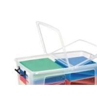 Produktbild för Förvaringslåda CEP® Strata 50 l, HxBxL 24,1 x 45 x 69,5 cm,...