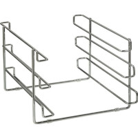 Produktbild för Brevbakkestativ, Bantex Orth 9892, metal, A4, til 3 bakker,...