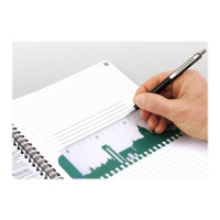 Produktbild för Notesbog, Oxford Office Essentials, A5, spiral, linjeret, 90...