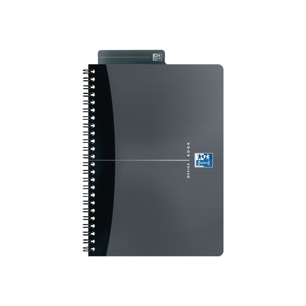 Produktbild för Notesbog, Oxford Office Essentials, A5, spiral, linjeret, 90...