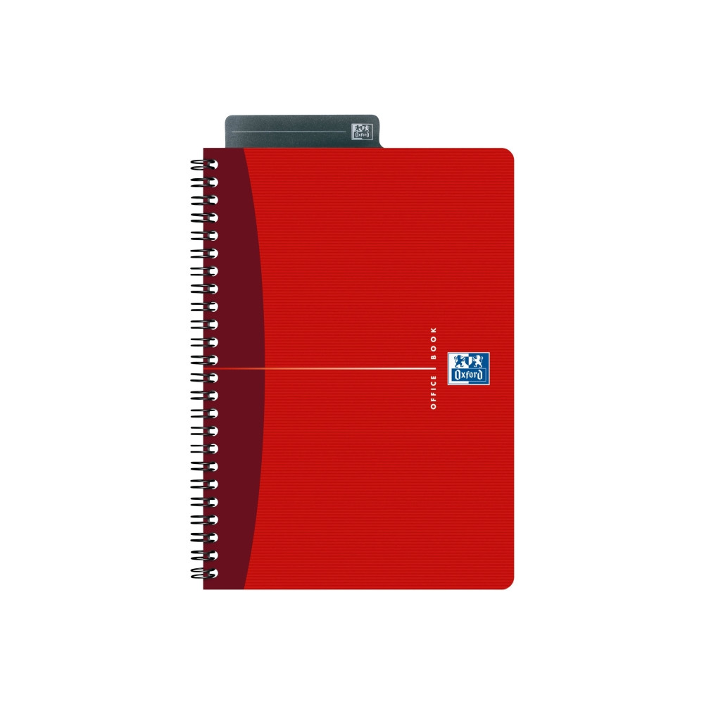 Produktbild för Notesbog, Oxford Office Essentials, A5, spiral, linjeret, 90...