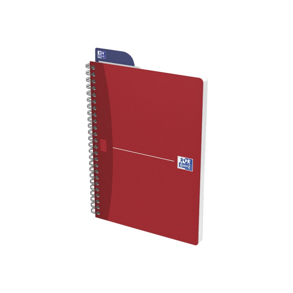 Produktbild för Notesbog, Oxford Office Essentials, A5, spiral, linjeret, 90...