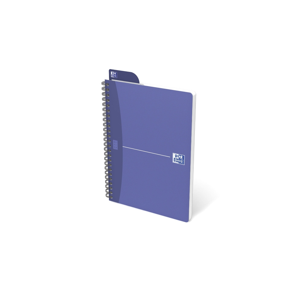 Produktbild för Notesbog, Oxford Office Essentials, A5, spiral, linjeret, 90...