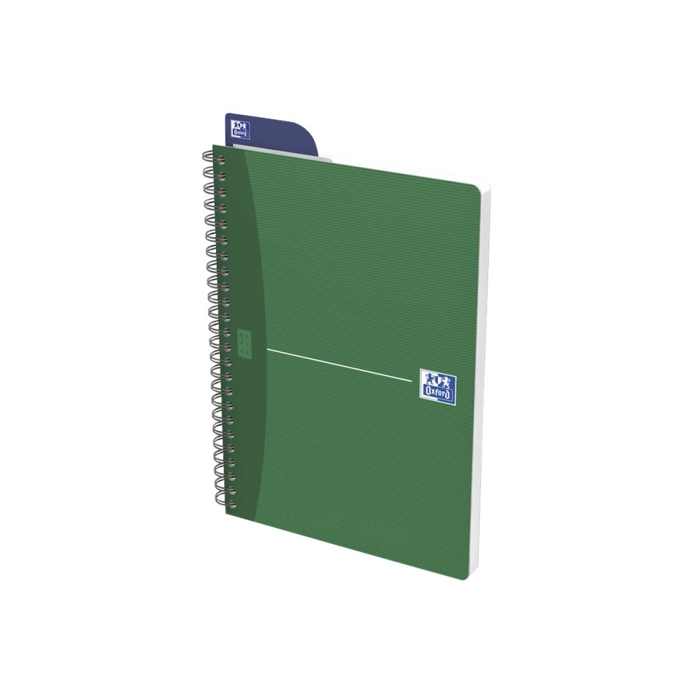 Produktbild för Notesbog, Oxford Office Essentials, A5, spiral, linjeret, 90...