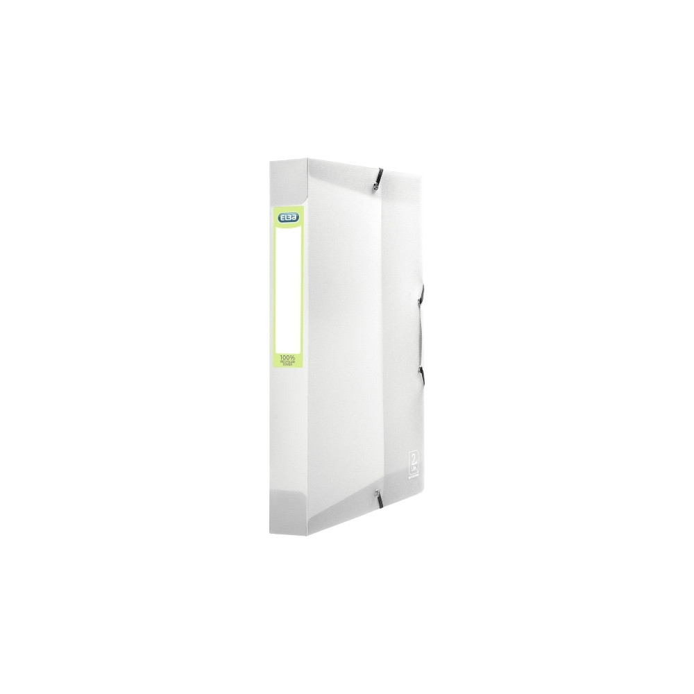 Produktbild för Arkivboxar Oxford 2nd Life A4 40 mm transparent förpackning...