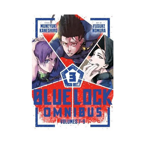 Muneyuki Kaneshiro Blue Lock Omnibus 3 (Vol. 7-9) (pocket, eng)