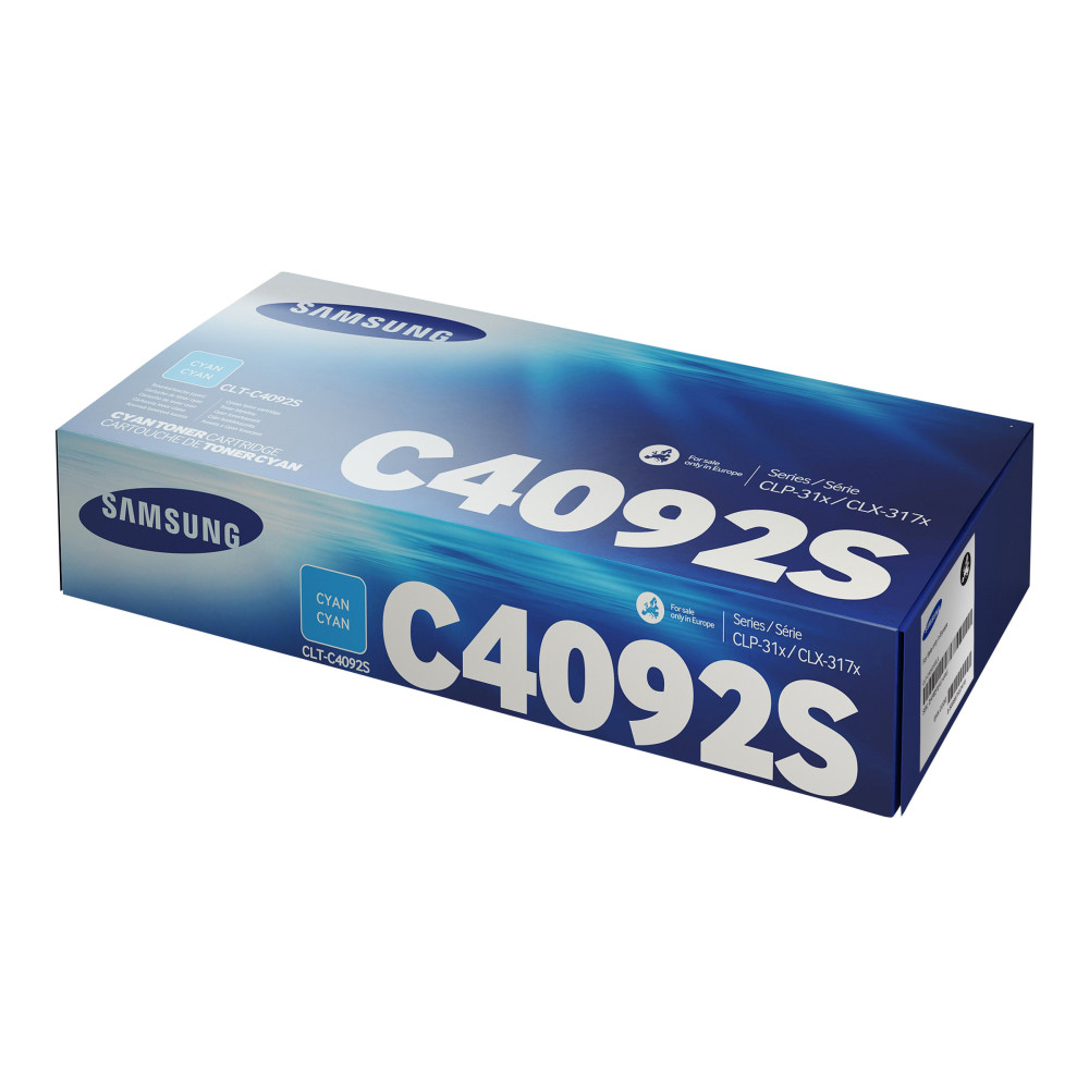 Produktbild för HP CLT-C4092S - cyan - original - tonerkassett (SU005A)